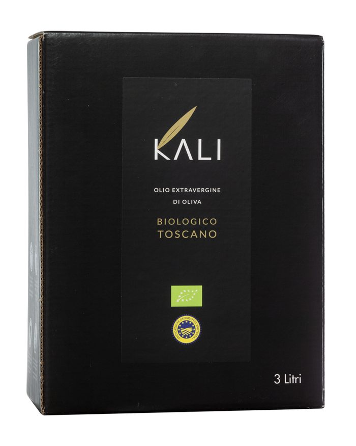 Butelka oliwy Poggio de Beppa 750 ml bag in box BIO marki Kali